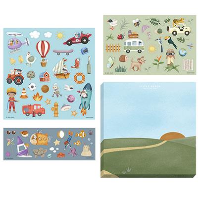 Little Dutch - Sticker Set - Jim & Friends