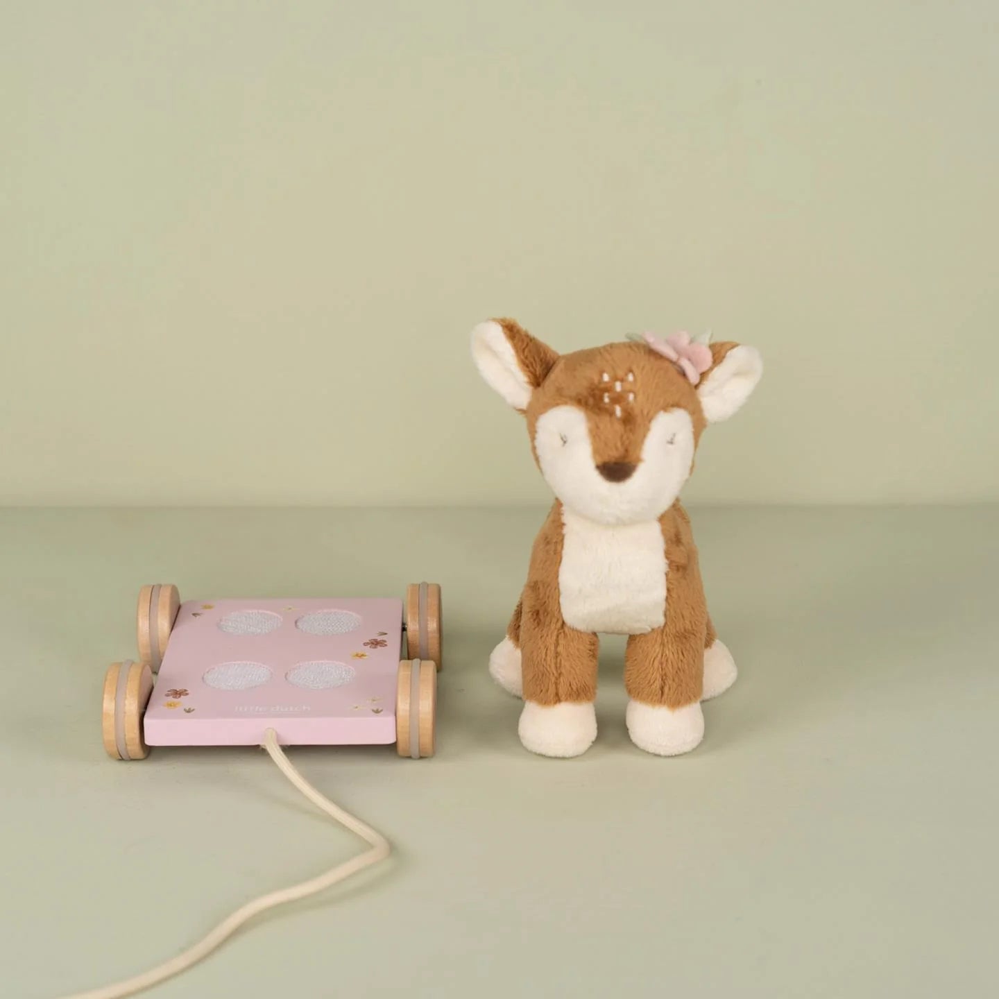 Little Dutch - Pull Along Deer - Fairy Garden