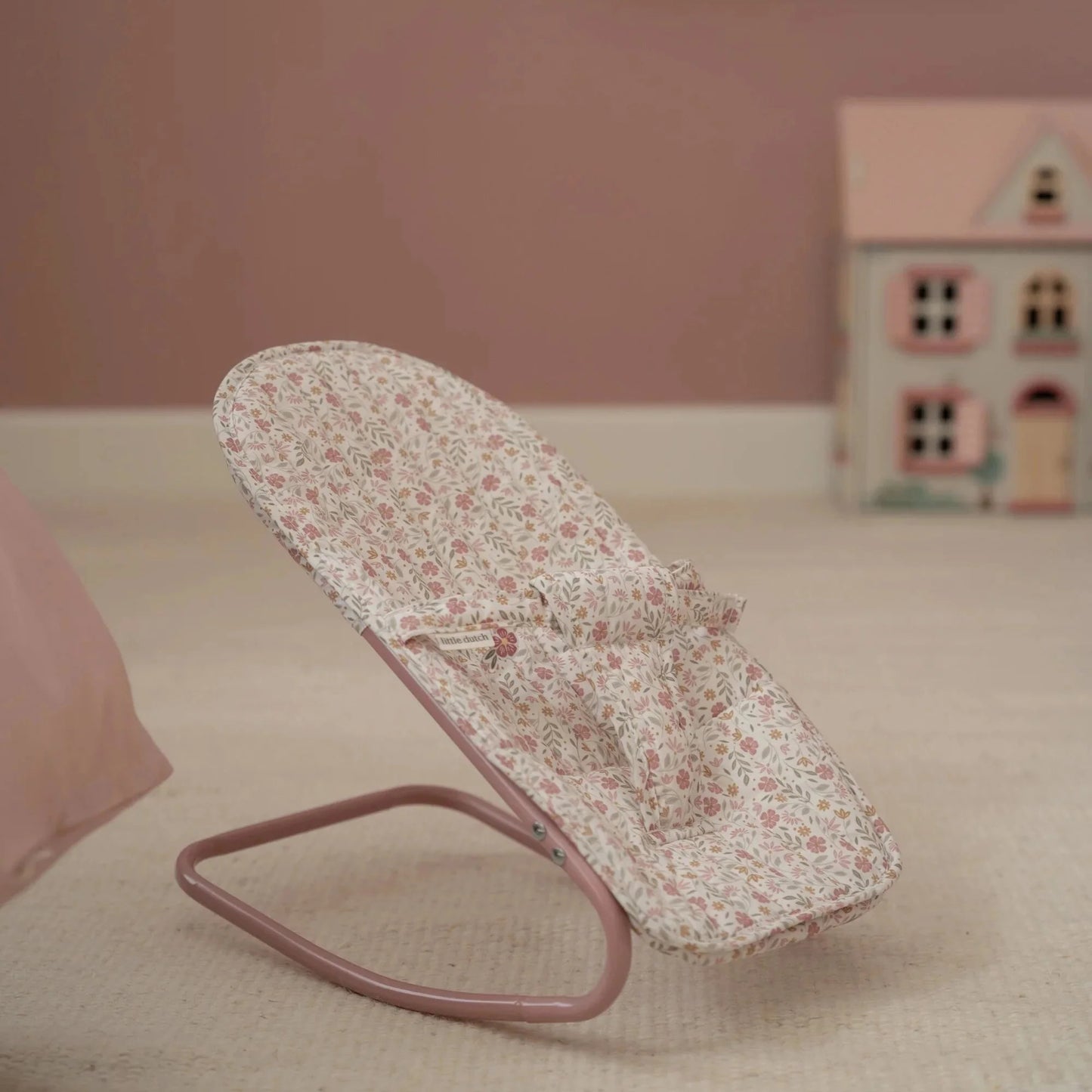 Little Dutch - Doll Bouncer - Soft Flowers