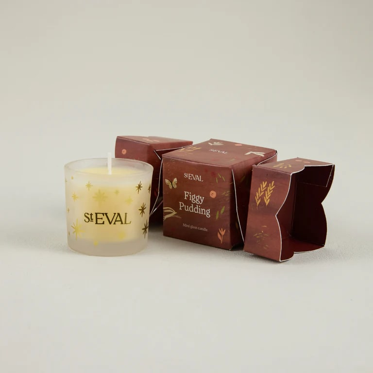 St Eval - Figgy Pudding Christmas Cracker Votive