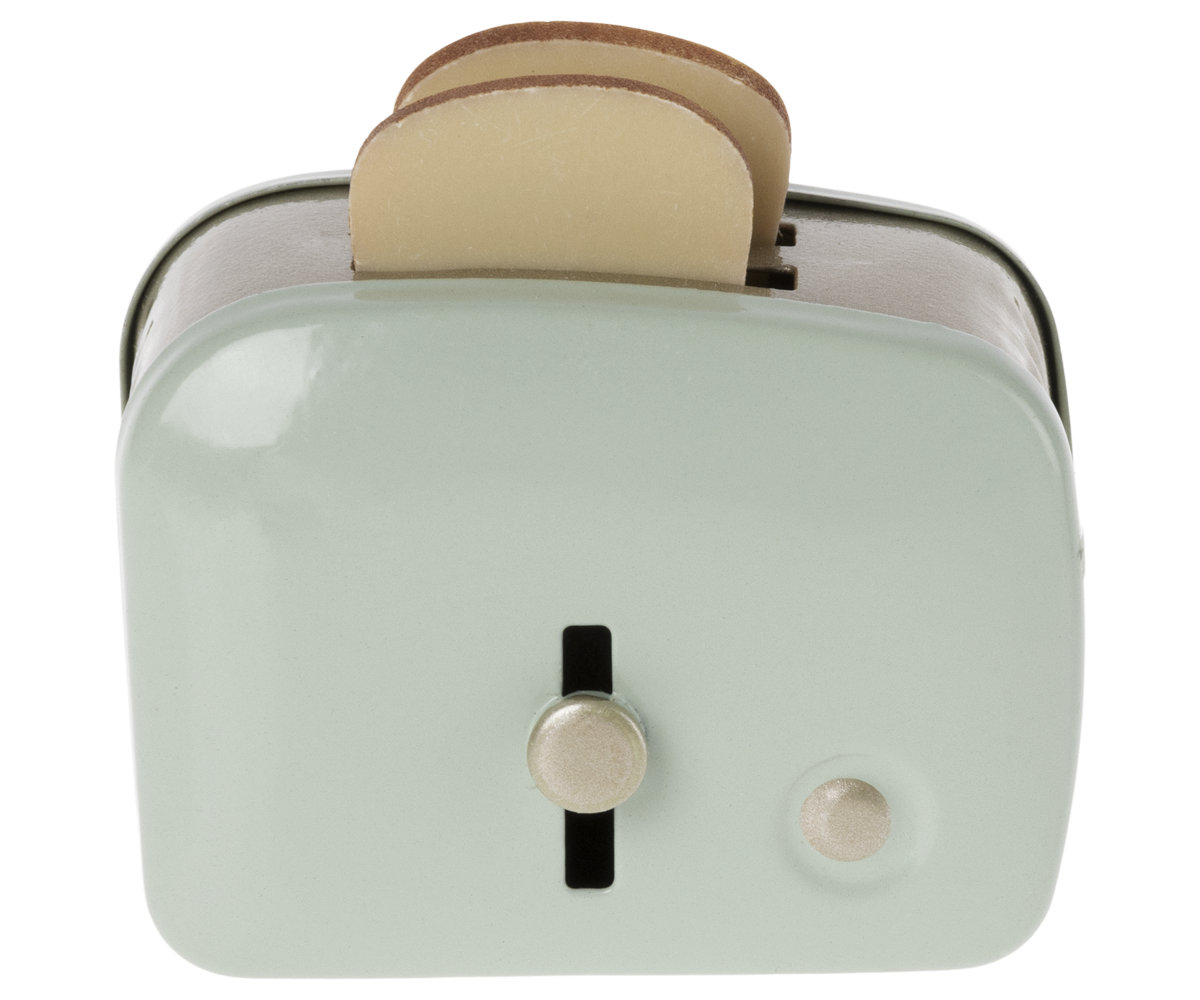 Maileg - Miniature Toaster with bread - Mint