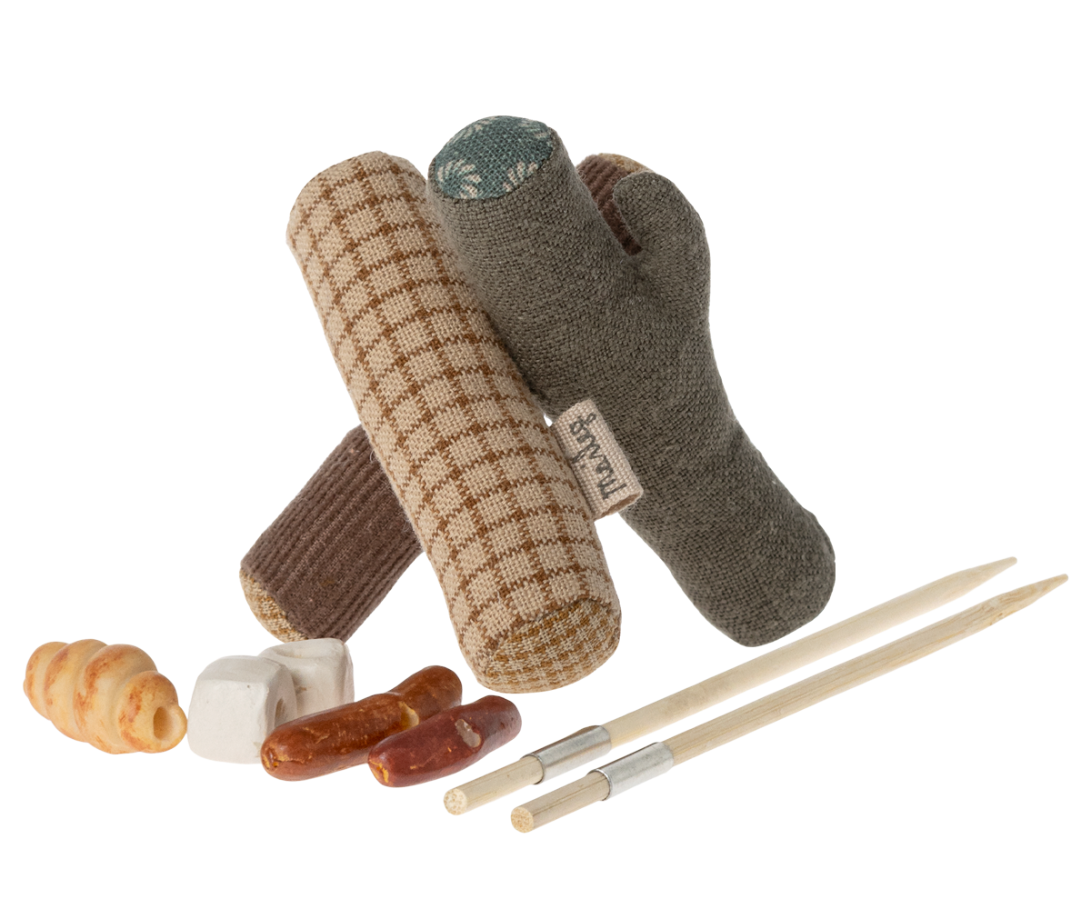 Maileg - Bonfire Set, Mouse
