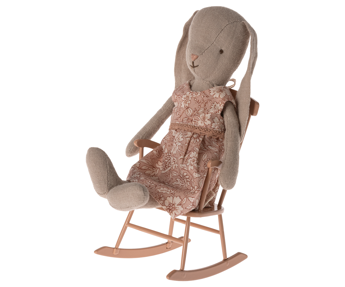Maileg - Rocking Chair Mini - Dark powder