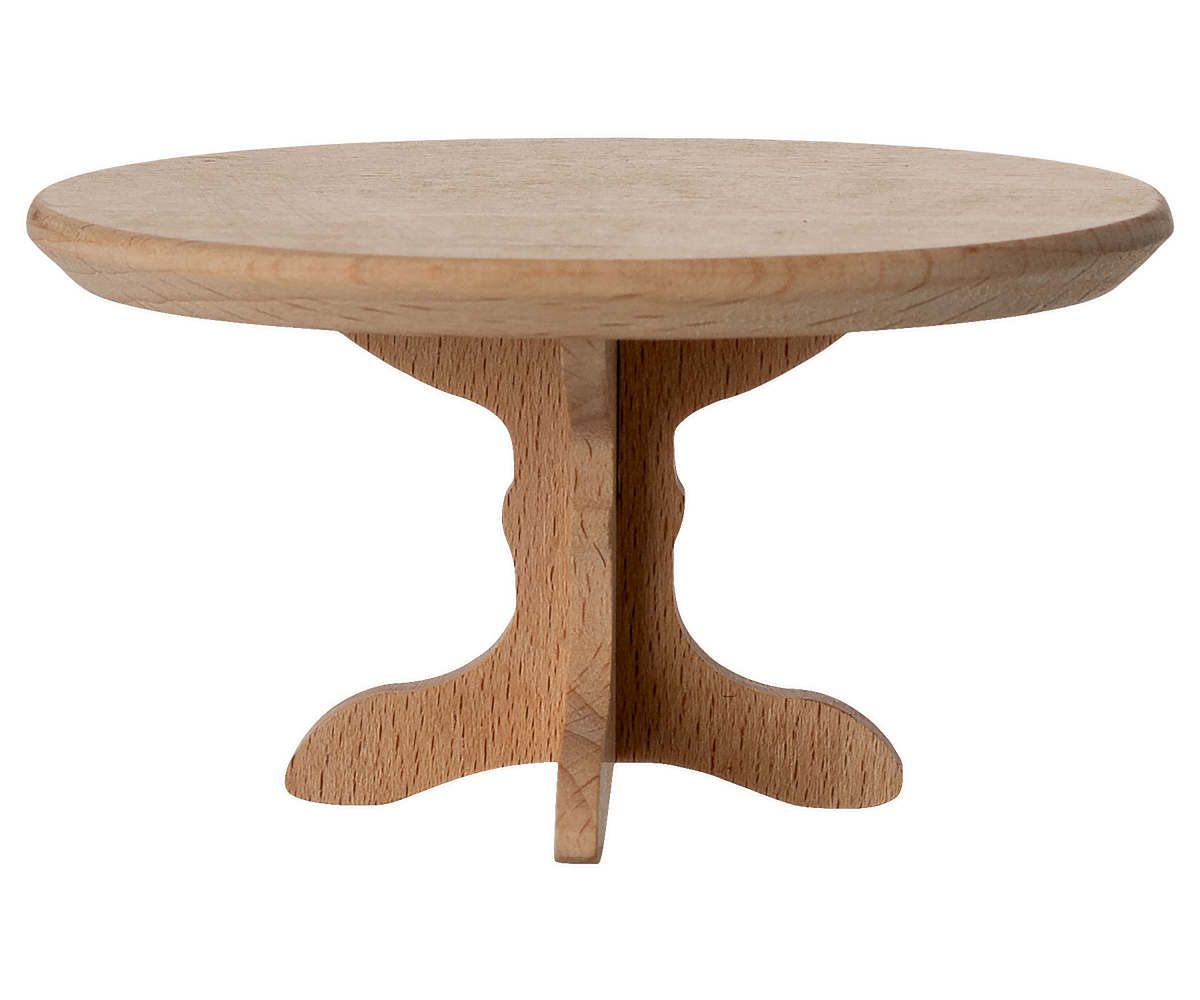 Maileg - Oval Coffee Table-Mouse - Nature