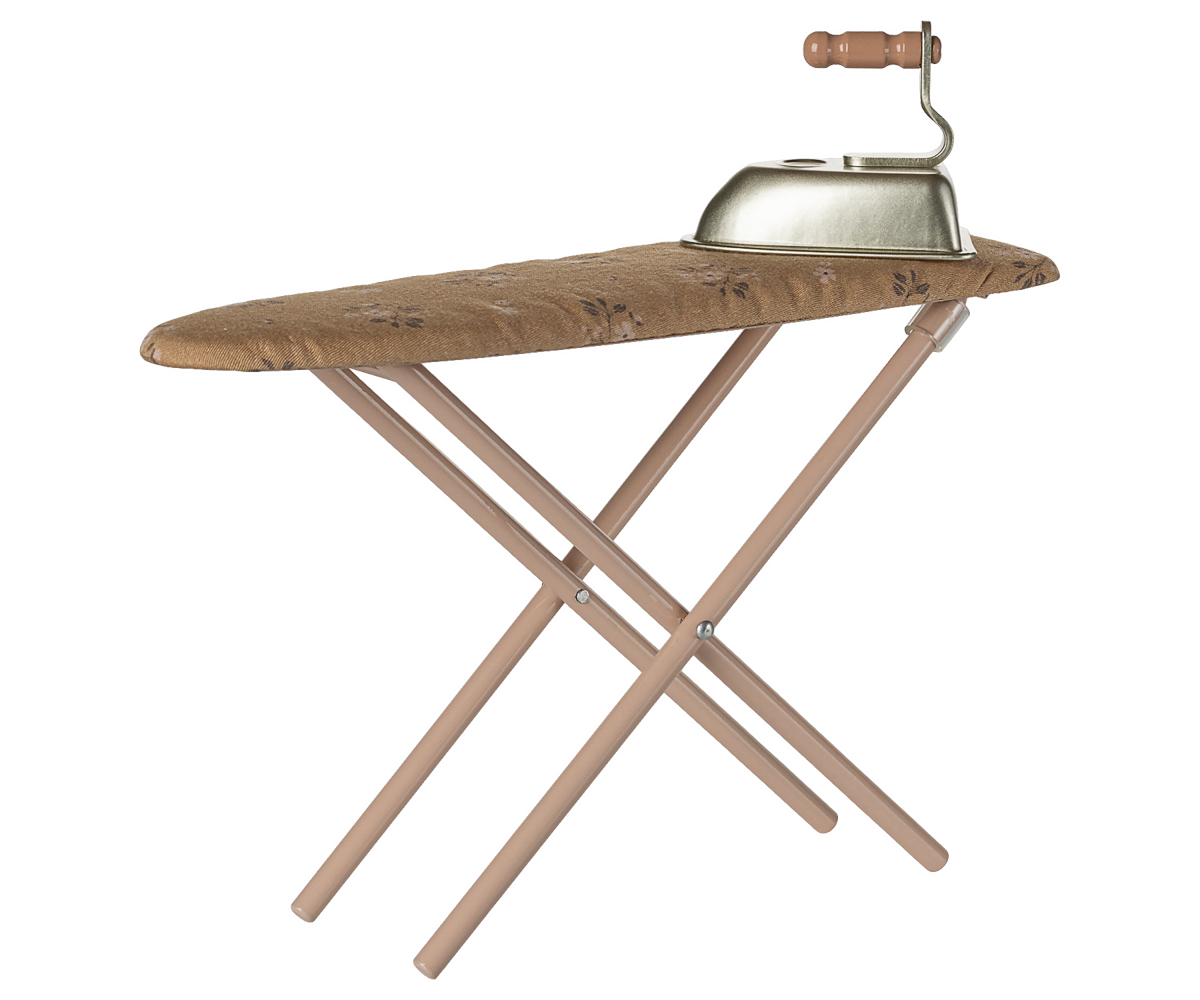 Maileg - Iron and Ironing Board Miniature - Powder