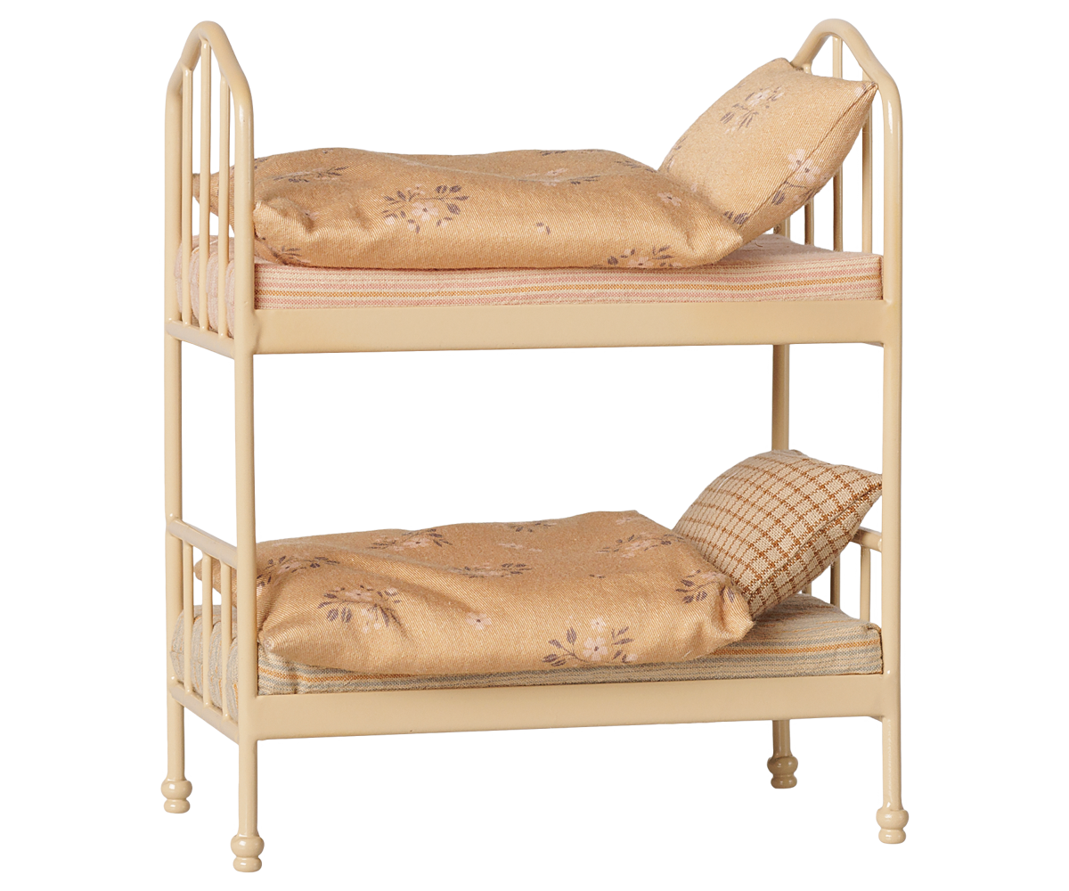 Maileg - Bunk Bed, Mouse - Wheat