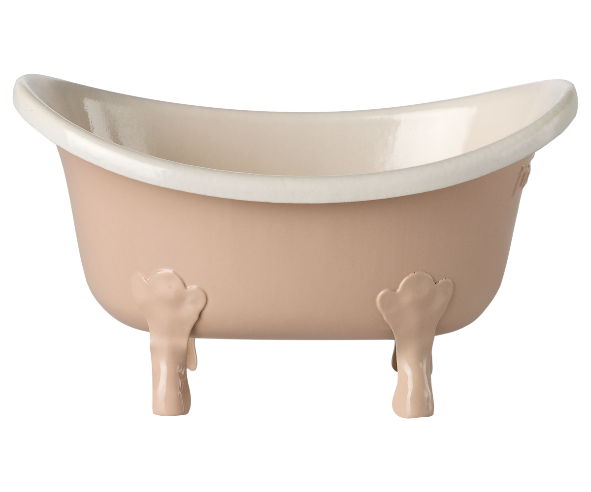Maileg - Bathtub, Mouse - Rose