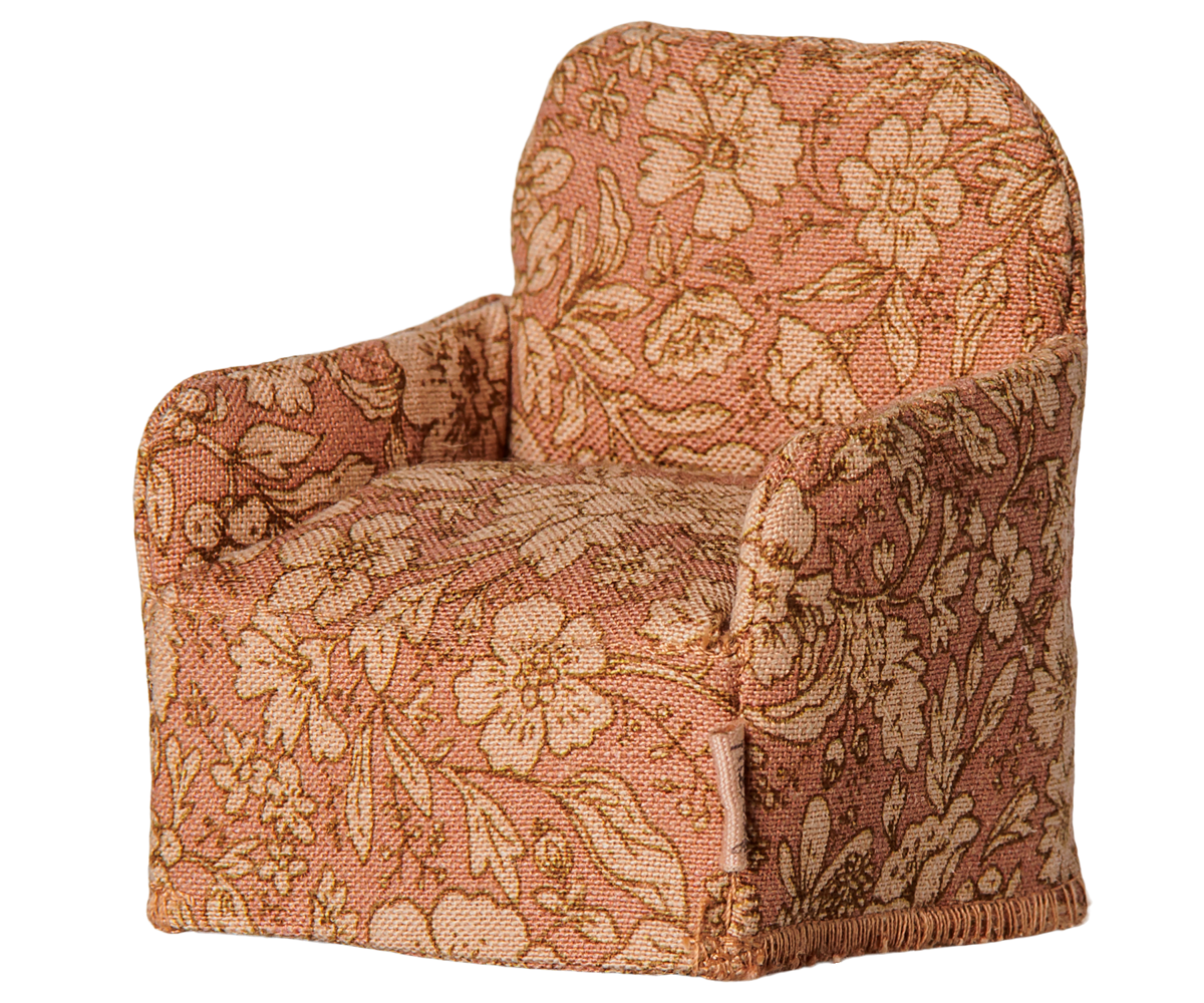 Maileg - Folding Chair, Mouse - Flower