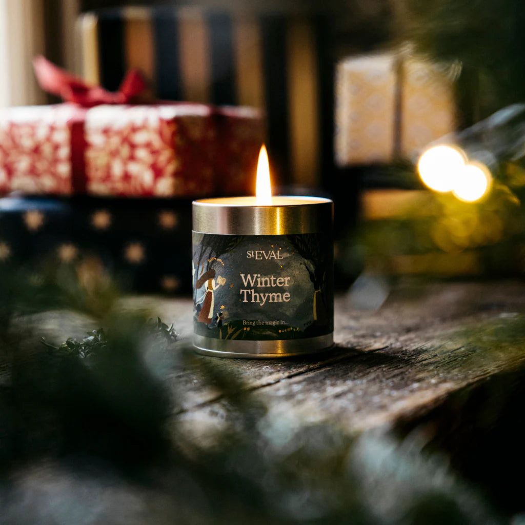 St Eval - Winter Thyme Christmas Candle Tin