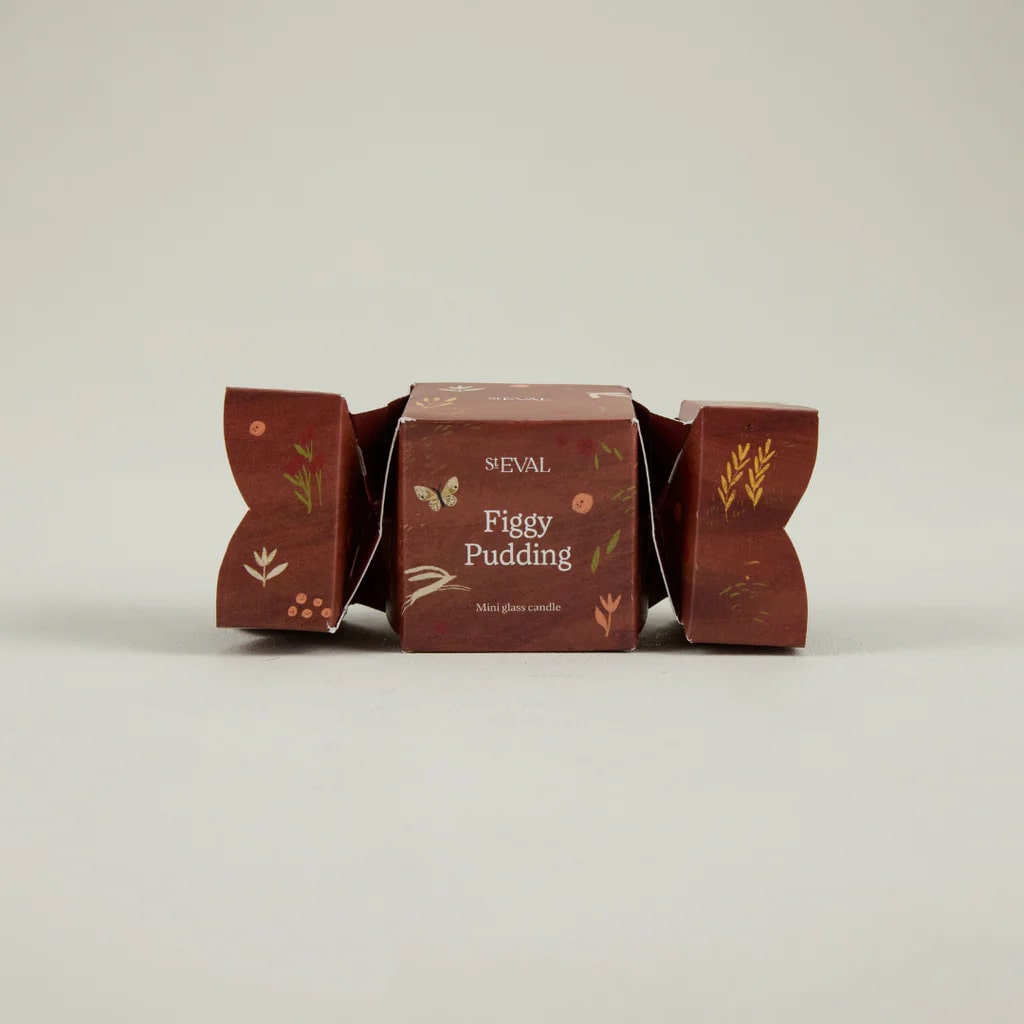St Eval - Figgy Pudding Christmas Cracker Votive