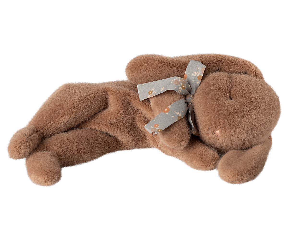 Maileg - Sleeping Bunny Plush Small - Soft Brown