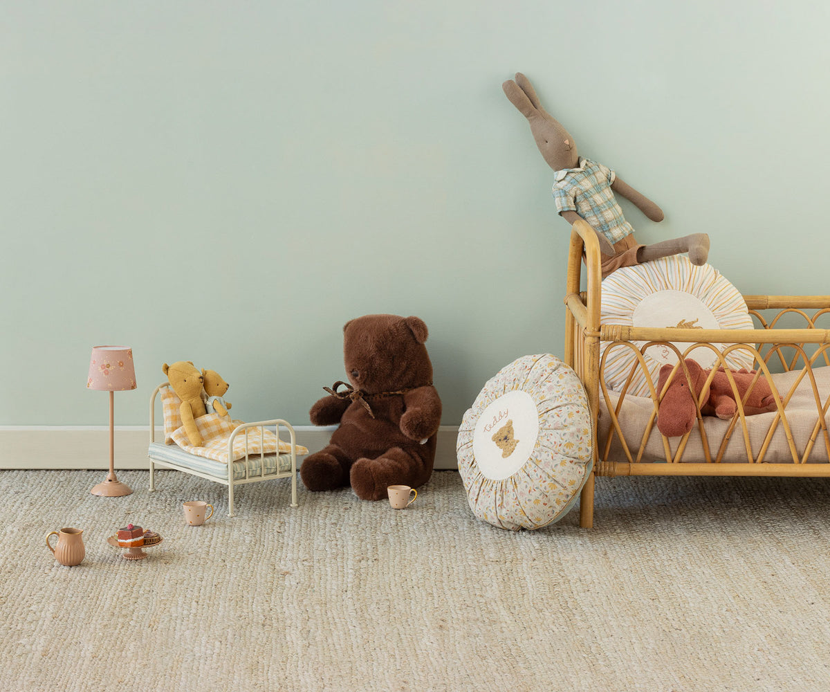 Maileg - Teddy Bear Plush, Medium - Dark Chocolate