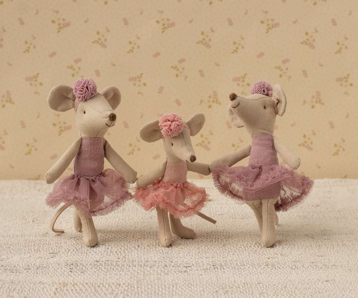 Maileg - Ballerina Mouse, Big Sister - Heather