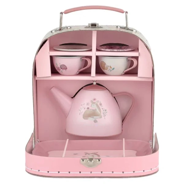 Little Dutch - Fairy Garden Tea Set In Suitcase