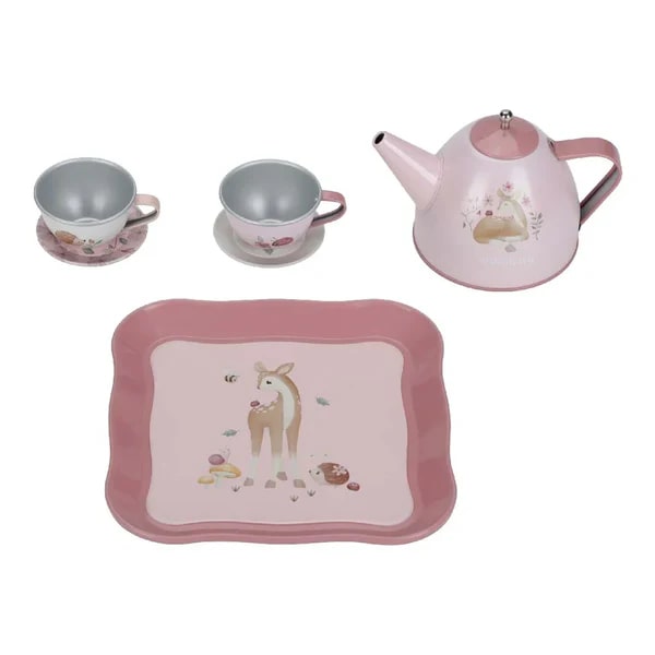 Little Dutch - Fairy Garden Tea Set In Suitcase