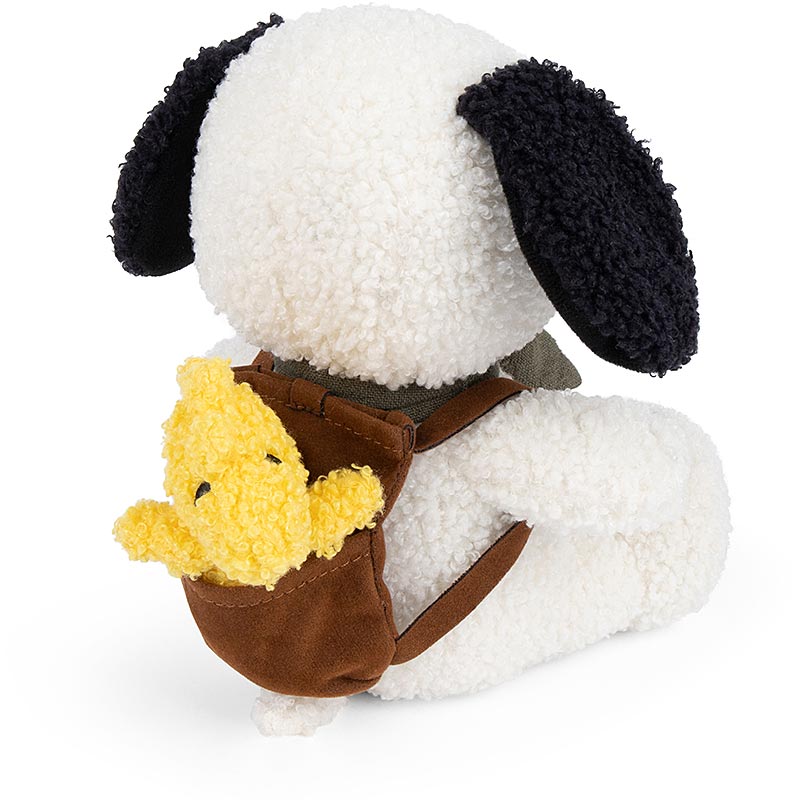 Snoopy With Woodstock In Backpack