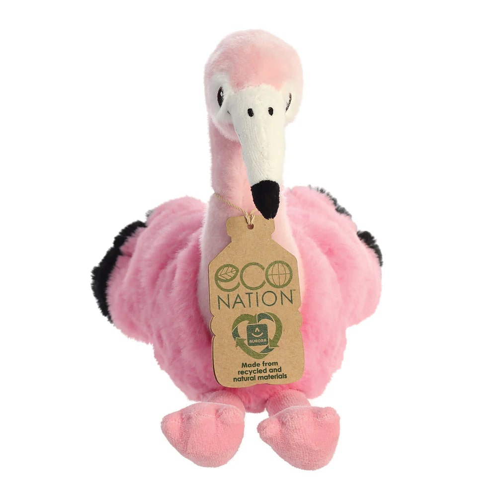 Aurora - Eco Nation Flamingo - Recycled Soft Toy