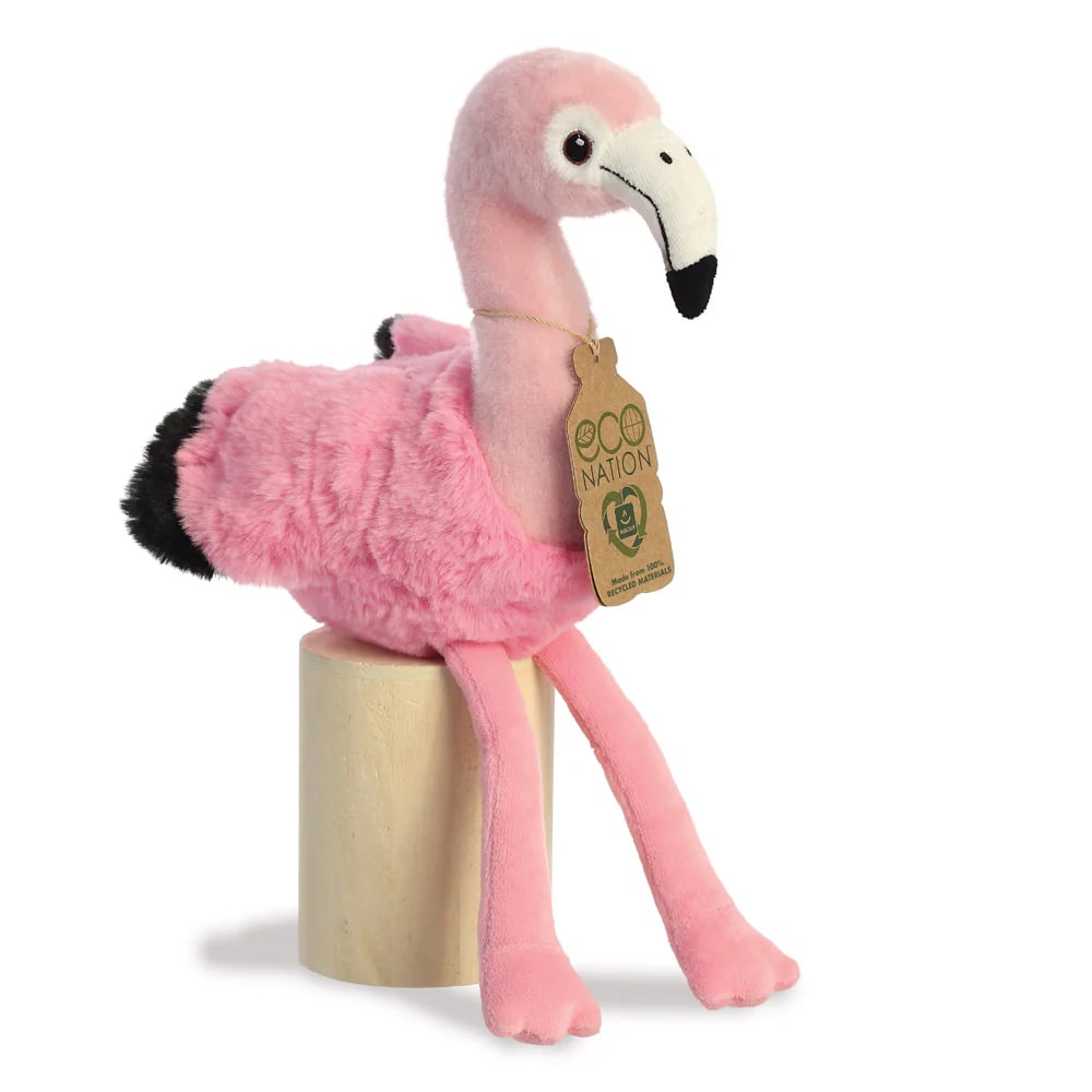 Aurora - Eco Nation Flamingo - Recycled Soft Toy