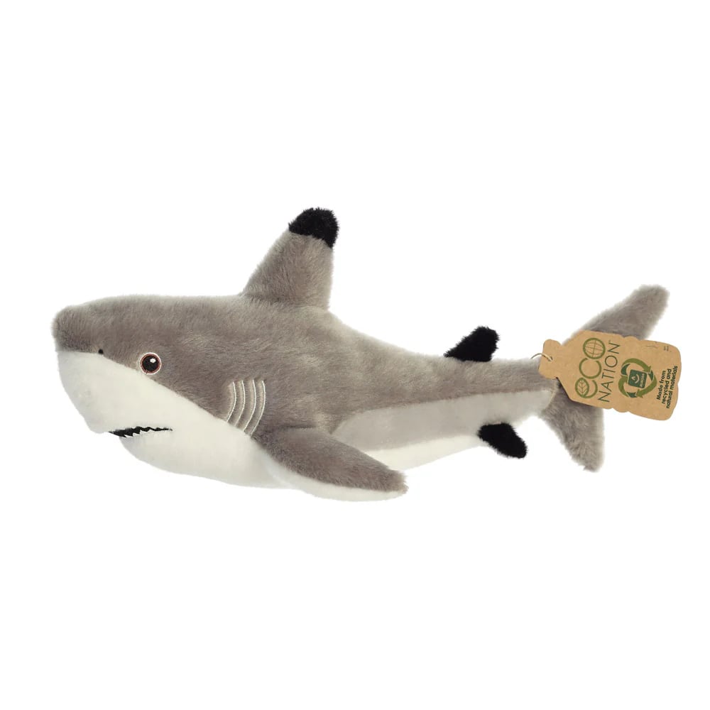 Aurora - Eco Nation Blacktip Shark - Recycled Soft Toy