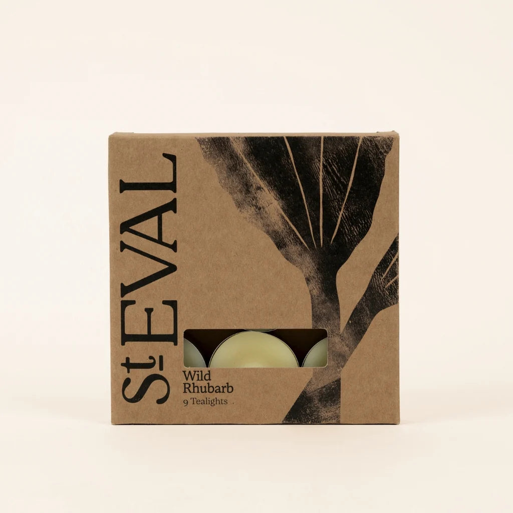 St Eval - Wild Rhubarb Scented Tealights