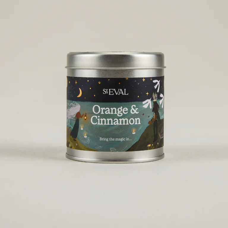 St Eval - Orange & Cinnamon Christmas Candle Tin