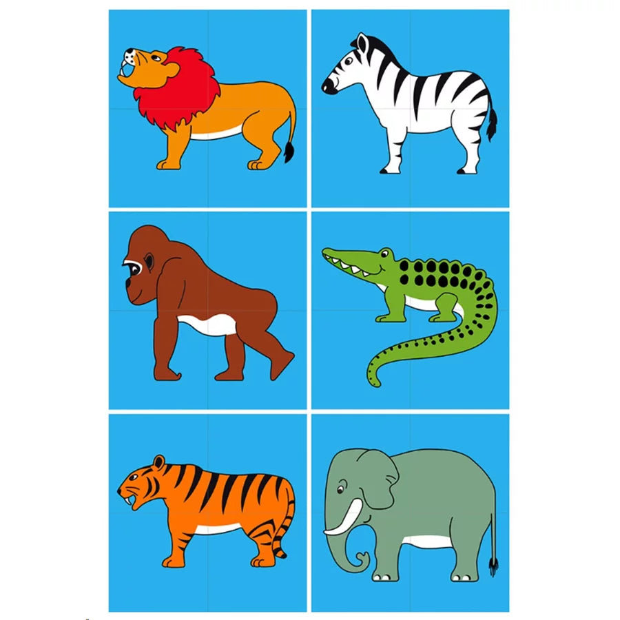 Lanka Kade - Wooden World Animal Block Puzzle