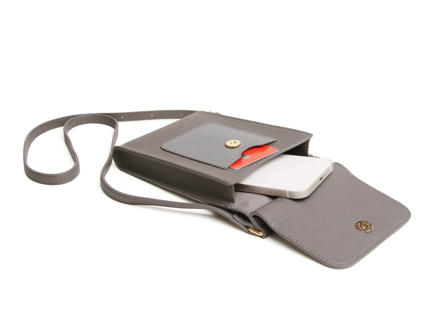 Alice Wheeler - Slate - Mini Bloomsbury Cross Body Bag