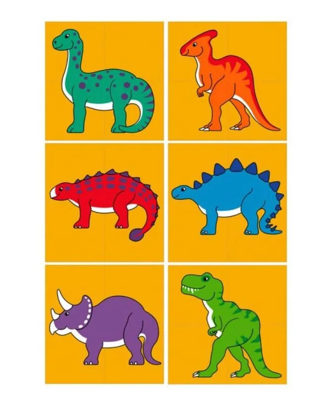Lanka Kade - Wooden Dinosaur Block Puzzle