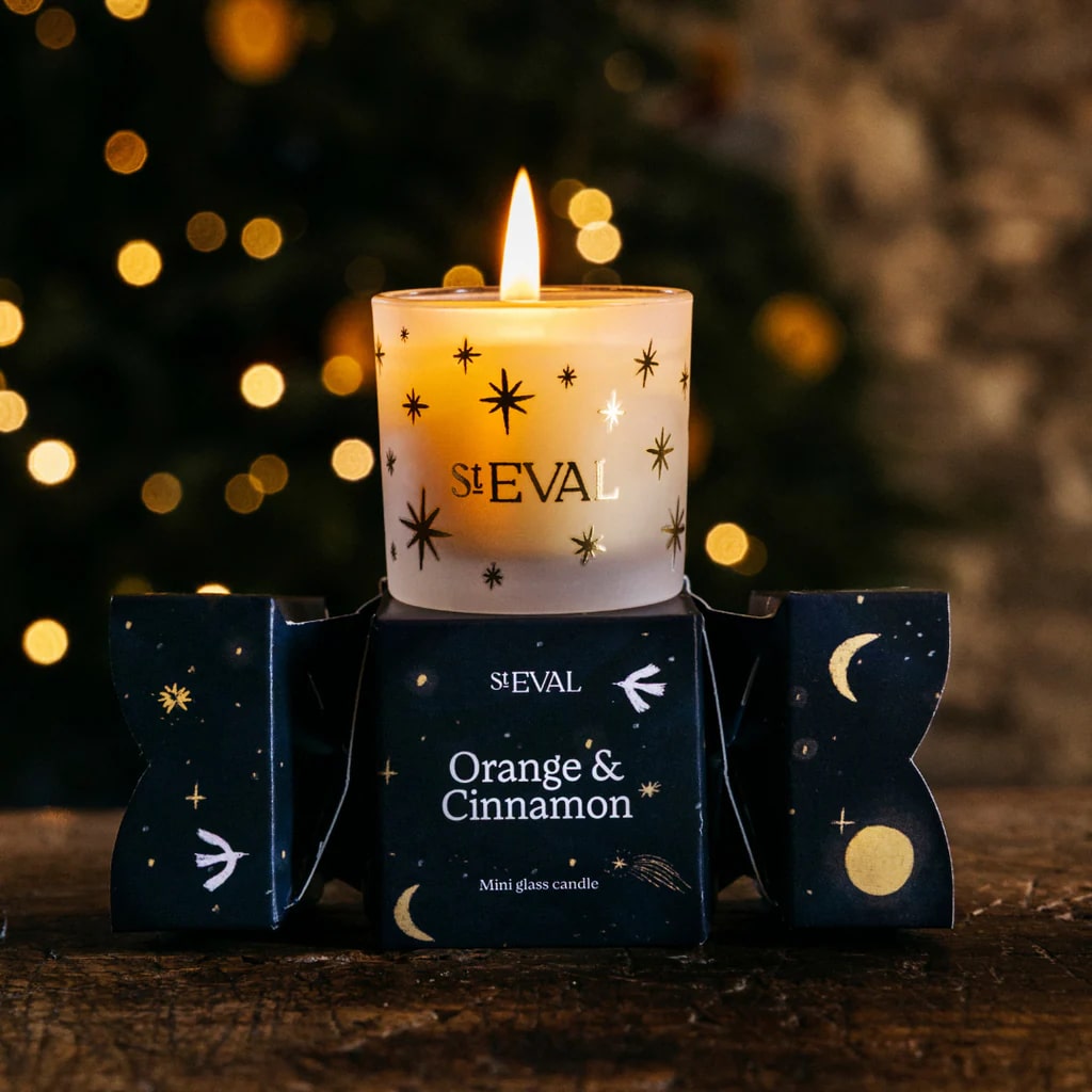 St Eval - Orange & Cinnamon Christmas Cracker Votive