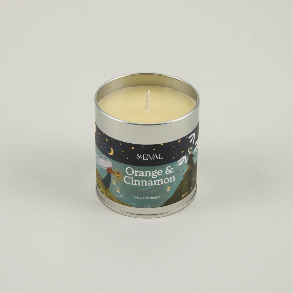 St Eval - Orange & Cinnamon Christmas Candle Tin