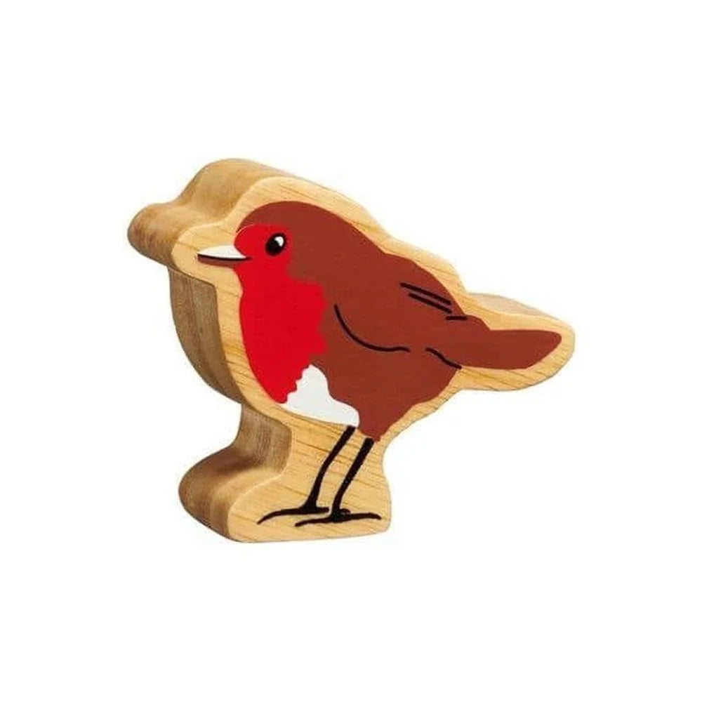Lanka Kade - Wooden Brown & Red Robin
