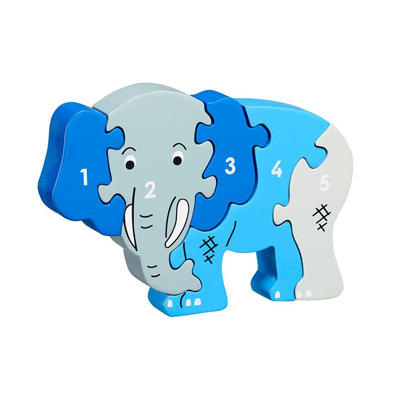 Lanka Kade - Wooden Elephant 1-5 Jigaw Puzzle