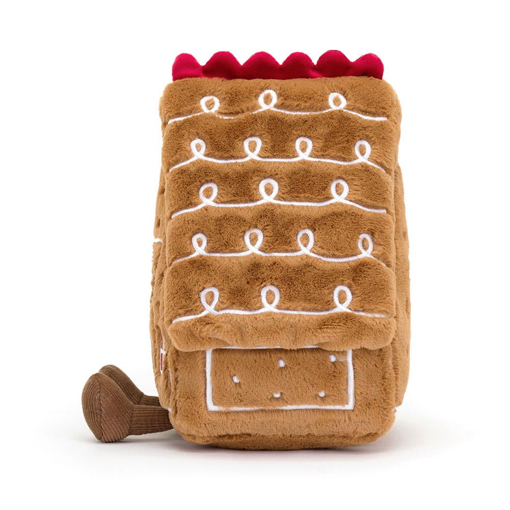 Jellycat - Amuseables Gingerbread House - MAXIMUM ONE PER CUSTOMER