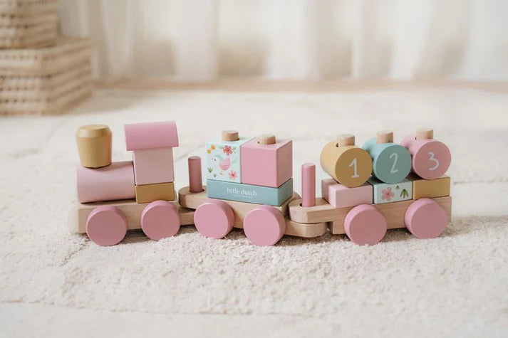 Little Dutch - Stacking Train Hedgehog - Fairy Garden