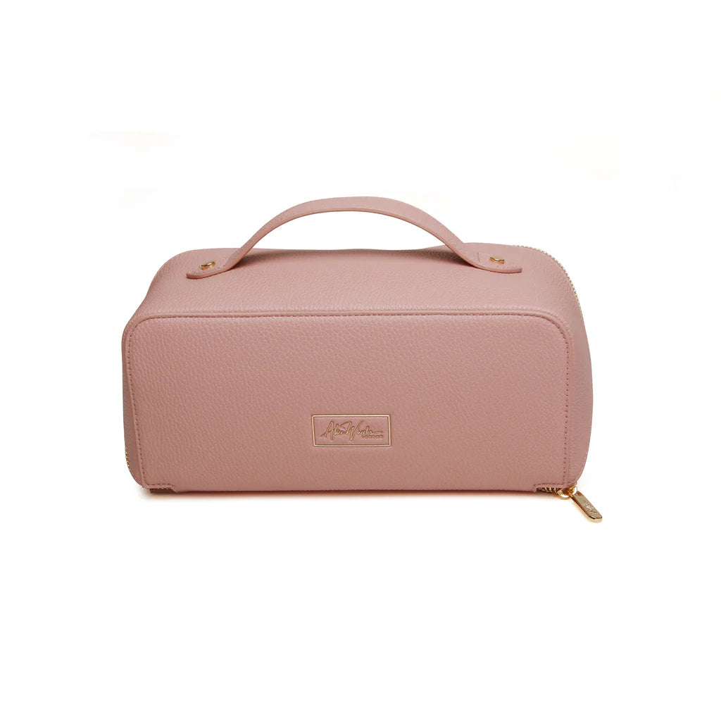 Alice Wheeler - Pink Mini Train Case