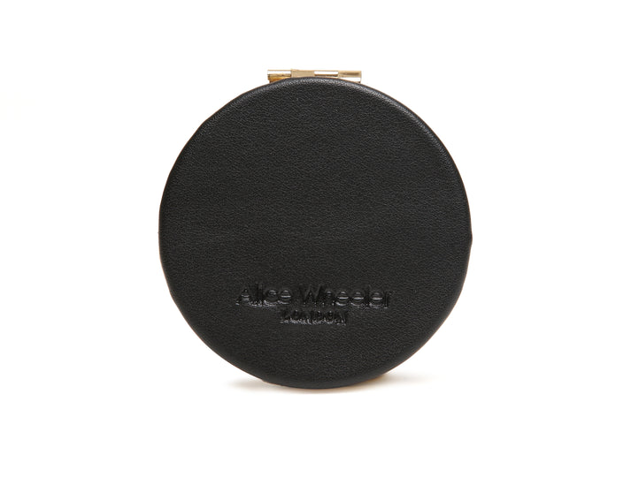 Alice Wheeler - Zebra Round Compact Mirror