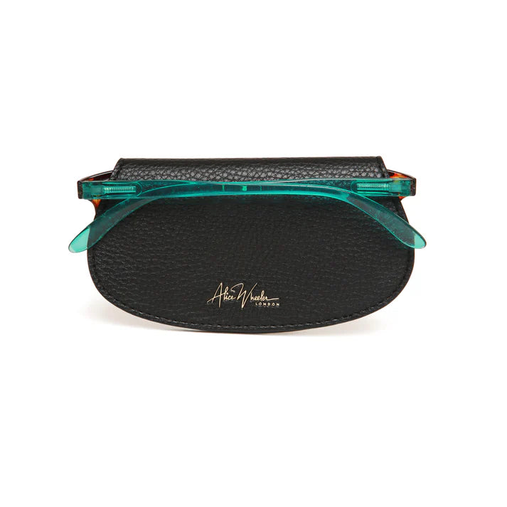 Alice Wheeler - Black Glasses Case