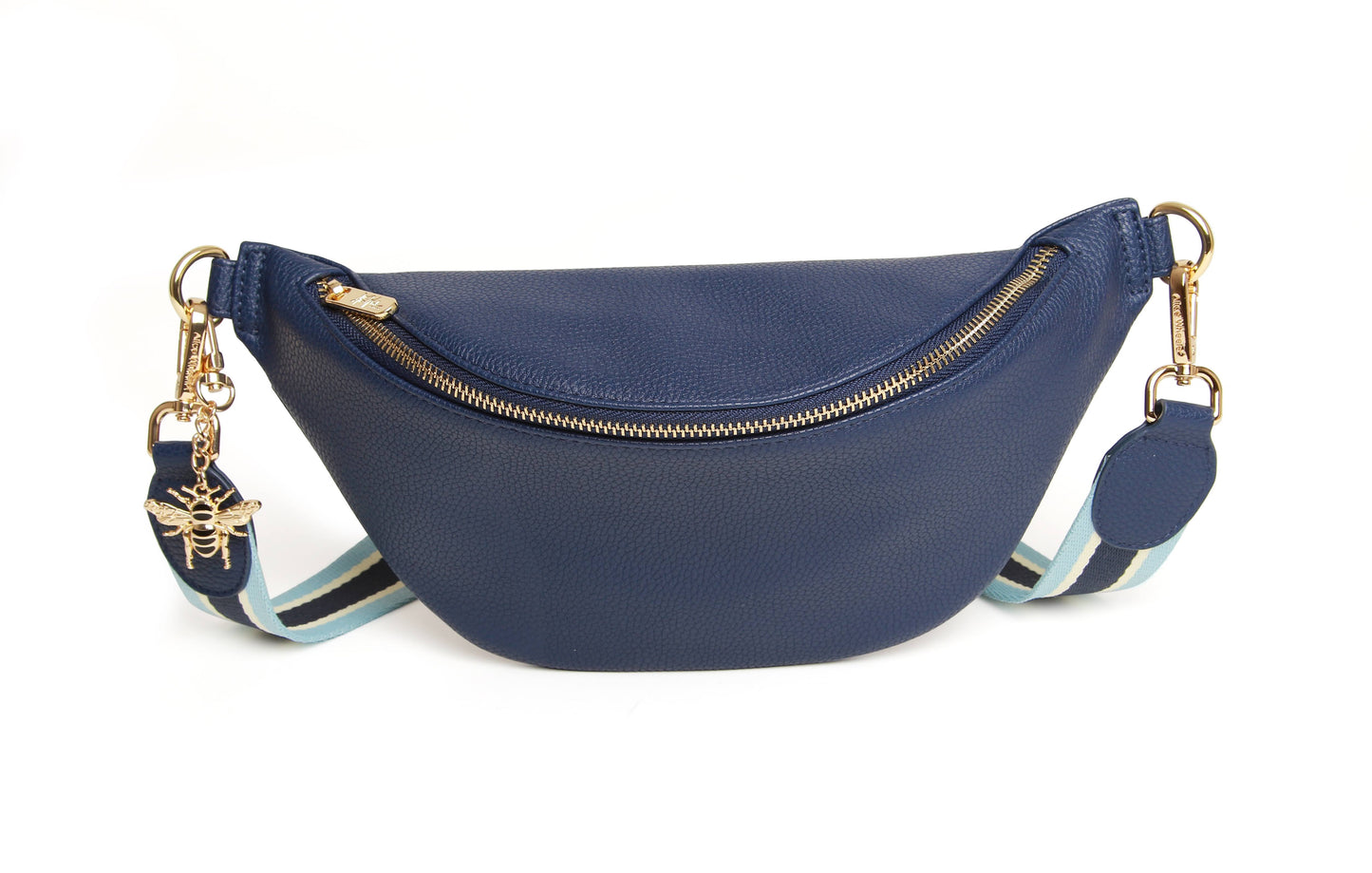 Alice Wheeler - Navy - Banana Bag