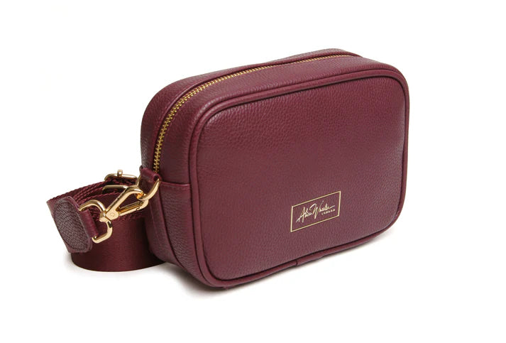 Alice Wheeler - Berry Mini Soho Cross Body Bag