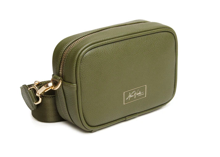 Alice Wheeler - Olive Mini Soho Cross Body Bag