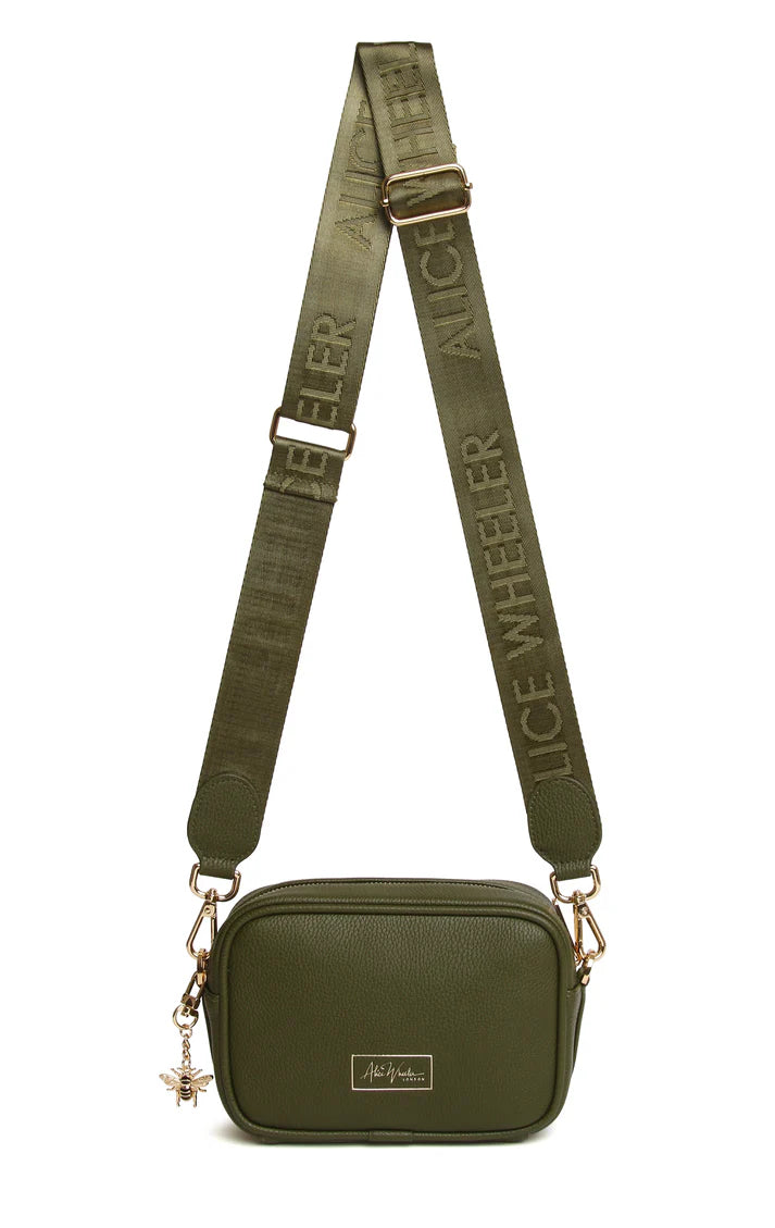 Alice Wheeler - Olive Mini Soho Cross Body Bag