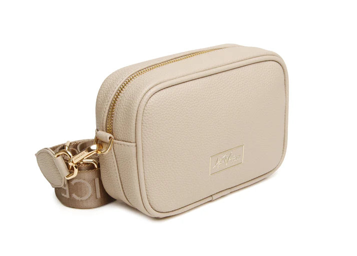 Alice Wheeler - Stone Mini Soho Cross Body Bag