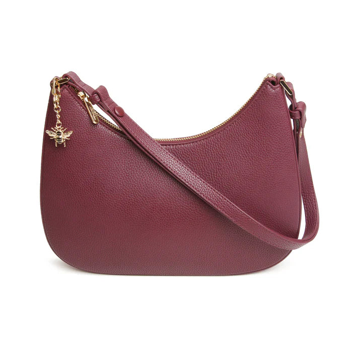 Alice Wheeler - Berry Ascot Cross Body Bag