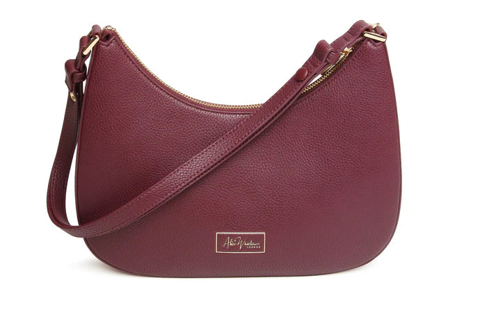 Alice Wheeler - Berry Ascot Cross Body Bag
