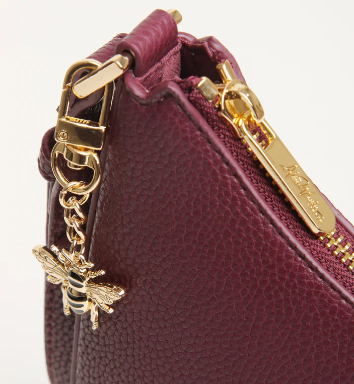 Alice Wheeler - Berry Ascot Cross Body Bag