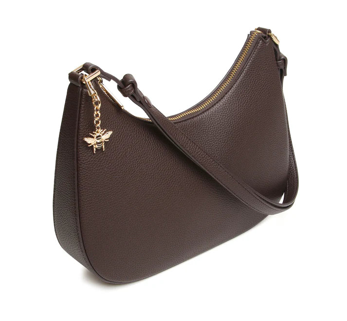 Alice Wheeler - Chocolate Ascot Cross Body Bag
