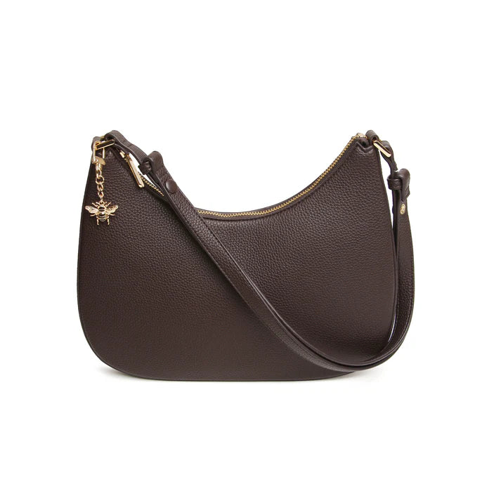 Alice Wheeler - Chocolate Ascot Cross Body Bag