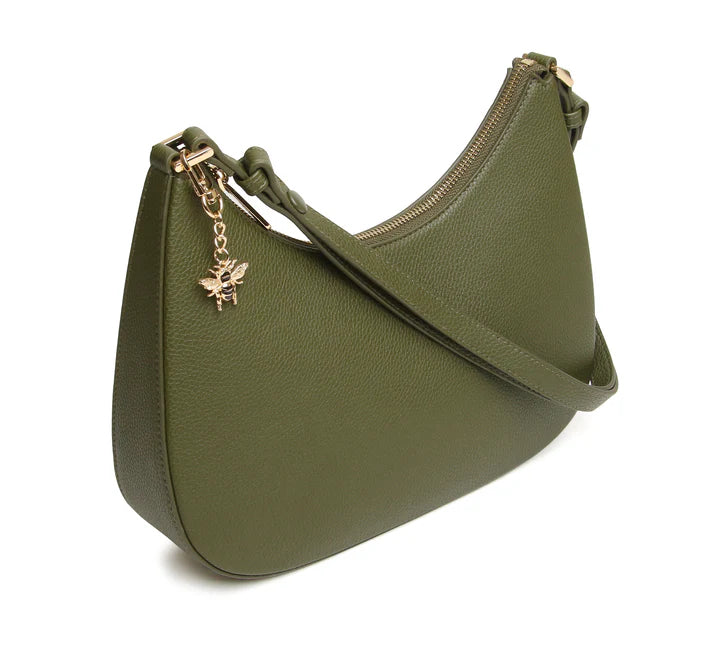 Alice Wheeler - Olive Ascot Cross Body Bag