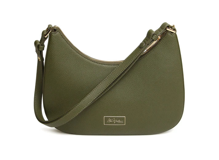Alice Wheeler - Olive Ascot Cross Body Bag