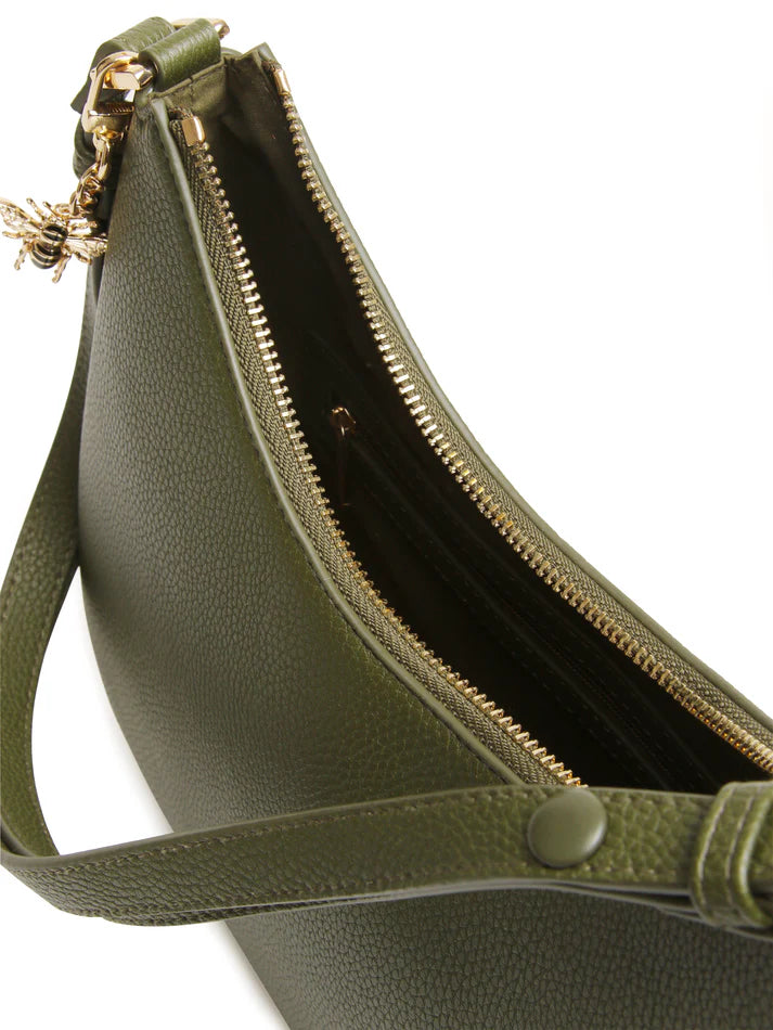Alice Wheeler - Olive Ascot Cross Body Bag